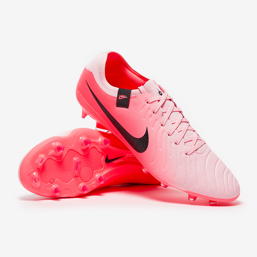 Nike Tiempo Legend X Pro FG - Rosa Espuma/Negro - Botas para hombre