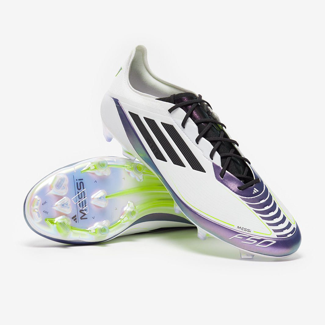 5/10まで値下げ！F50 Elite FG Messi adidas F50 x Messi Elite FG - Ftwr Blanco/Negro/Morado Unity
