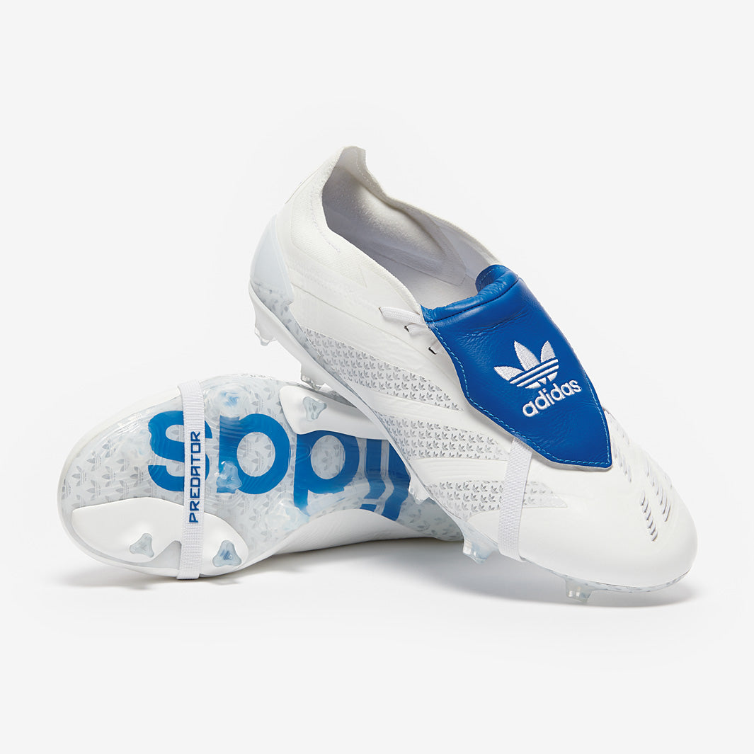シューズ adidas Predator Elite David Beckham 26.5 adidas Originals Predator x Beckham Elite Tongue FG - Ftwr Blanco