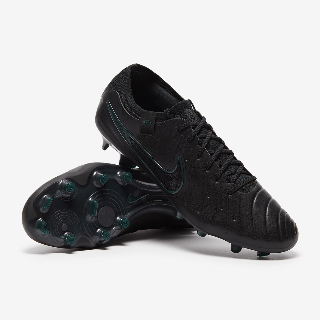 Nike Tiempo Legend X Elite FG - Negro/Negro/Jungla - Botas para hombre