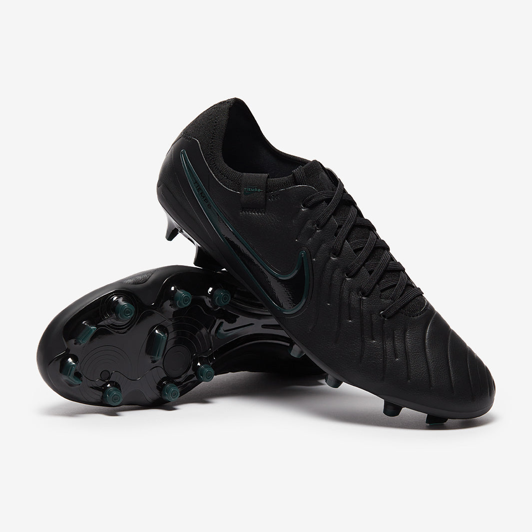 Nike Tiempo Legend X Pro FG - Negro/Negro/Jungla - Botas para hombre