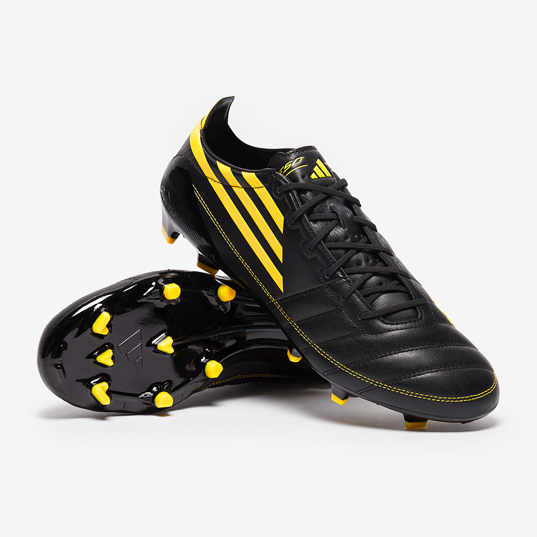 adidas F50 Elite Leather FG 2010 Edition - Amarillo/Negro/Negro