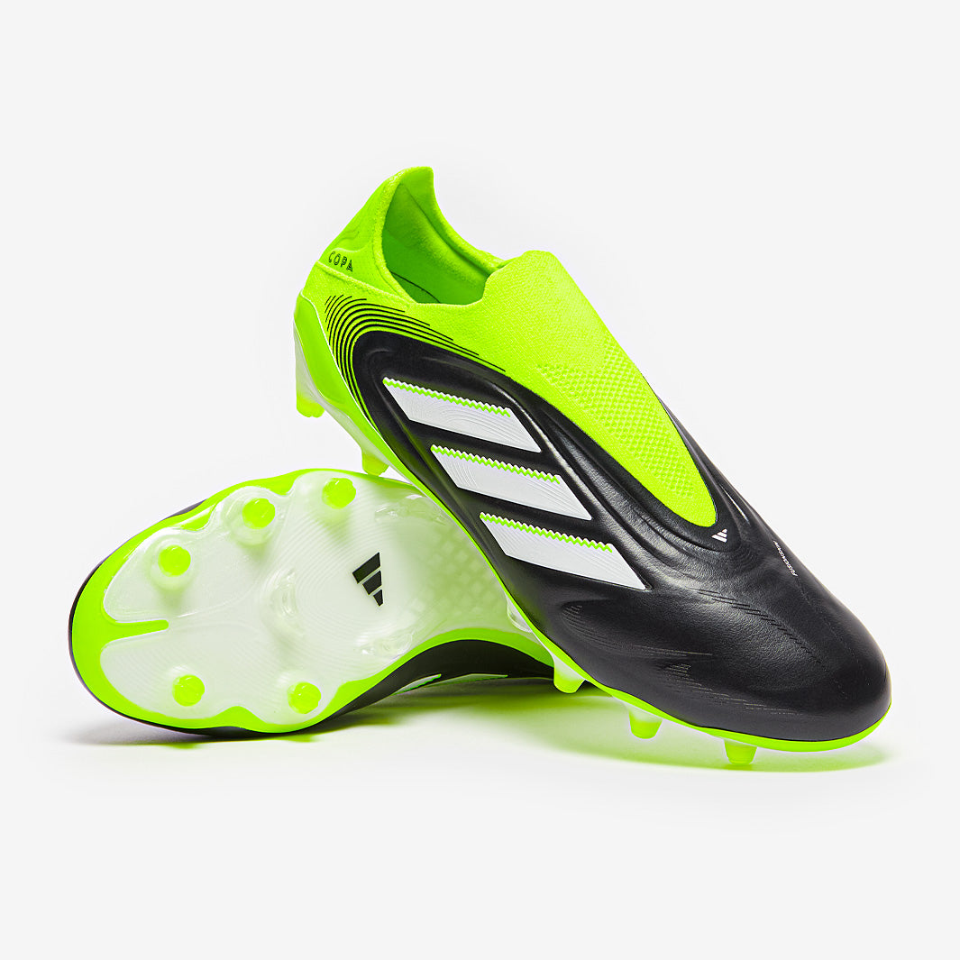 adidas Copa Pure III Elite Sin Cordones FG - Negro/Ftwr Blanco
