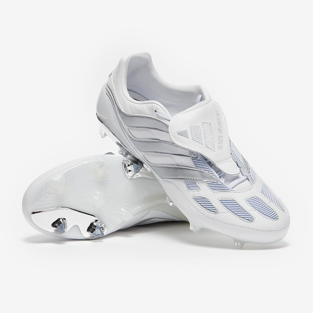 adidas Predator Precision Elite FG - Ftwr Blanco/Plateado Met