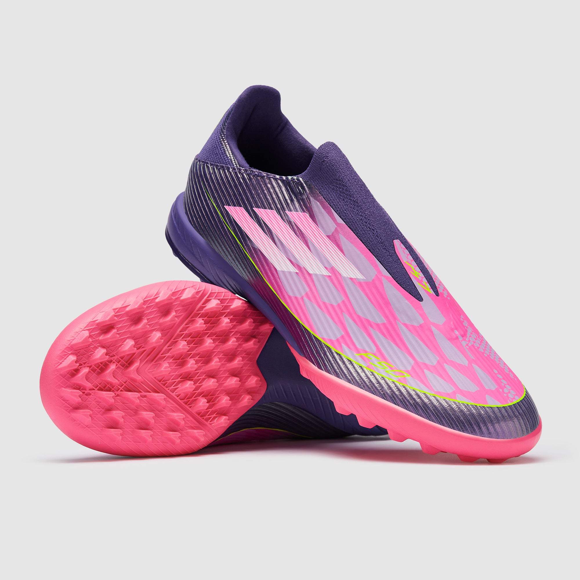 adidas F50 League Sin Cordones x Lamine Yamal TF - Unity Morado