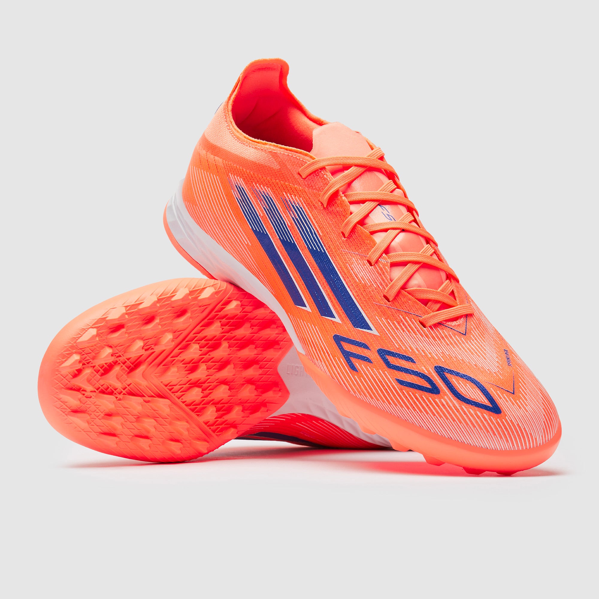 adidas F50 Pro TF - Beam Naranja/Azul Lúcido/Ftwr Blanco - Botas