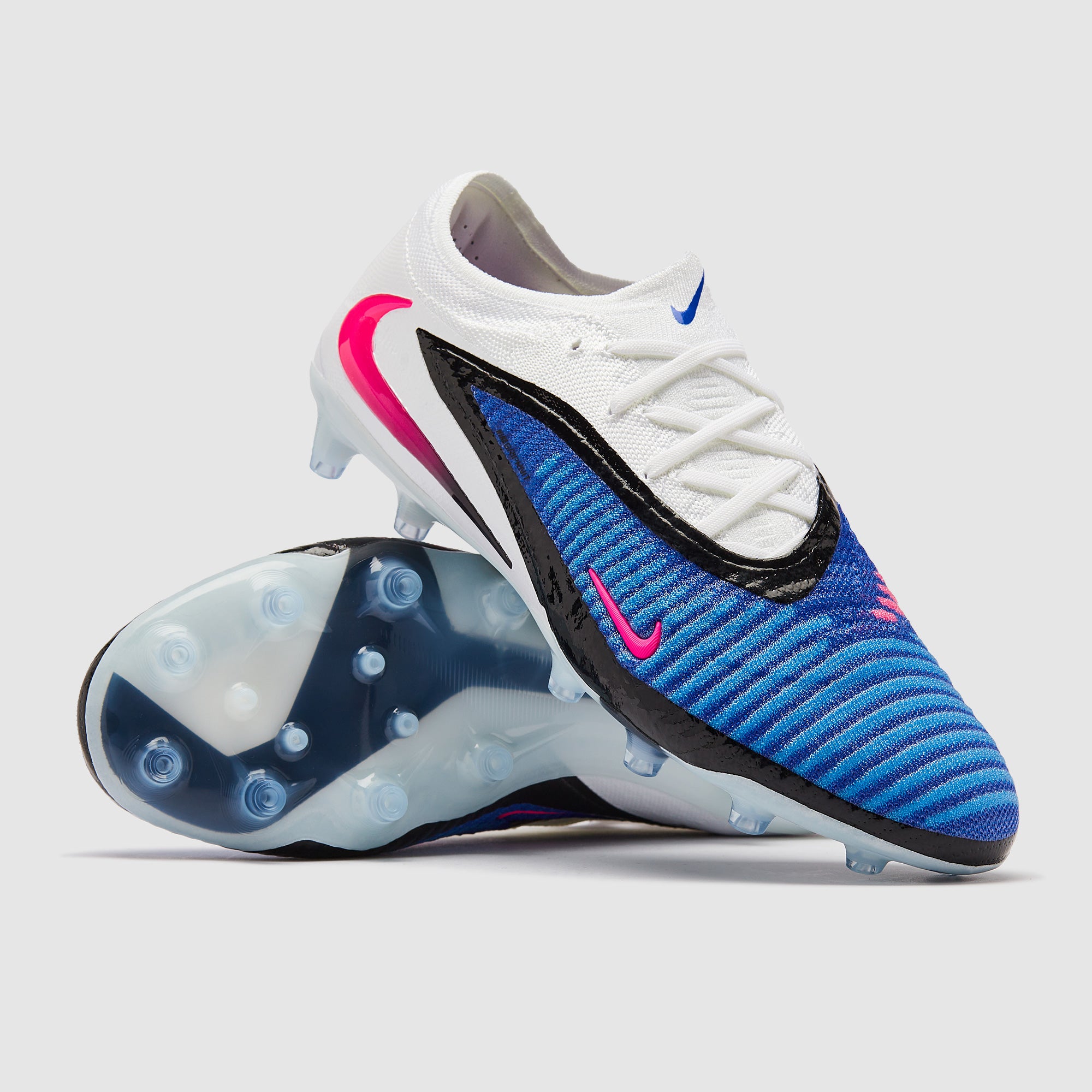 Nike Ghost 6 Low Elite AG-Pro - Azul Carrera/Rosa Blast/Blanco