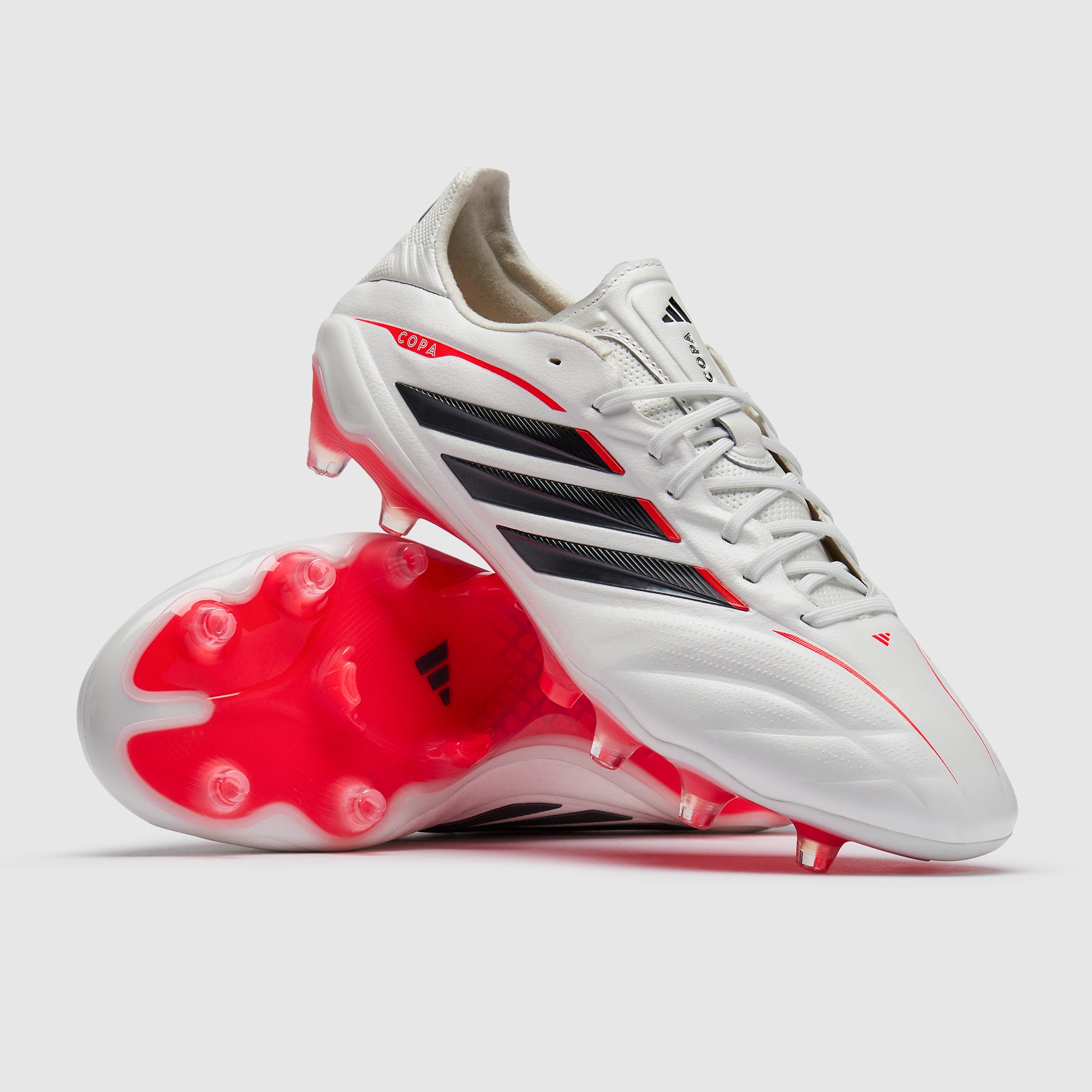 adidas Copa Pure IV Elite FG - Zero Met./Negro/Rojo Lúcido - Botas