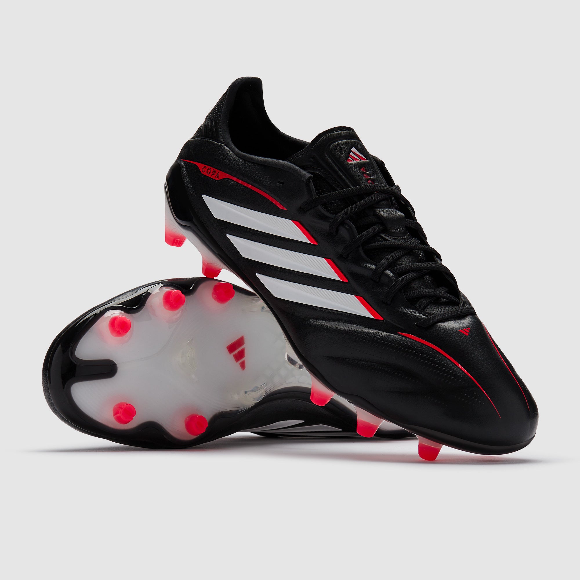 adidas Copa Pure IV Elite FG - Negro/Ftwr Blanco/Rojo Lúcido