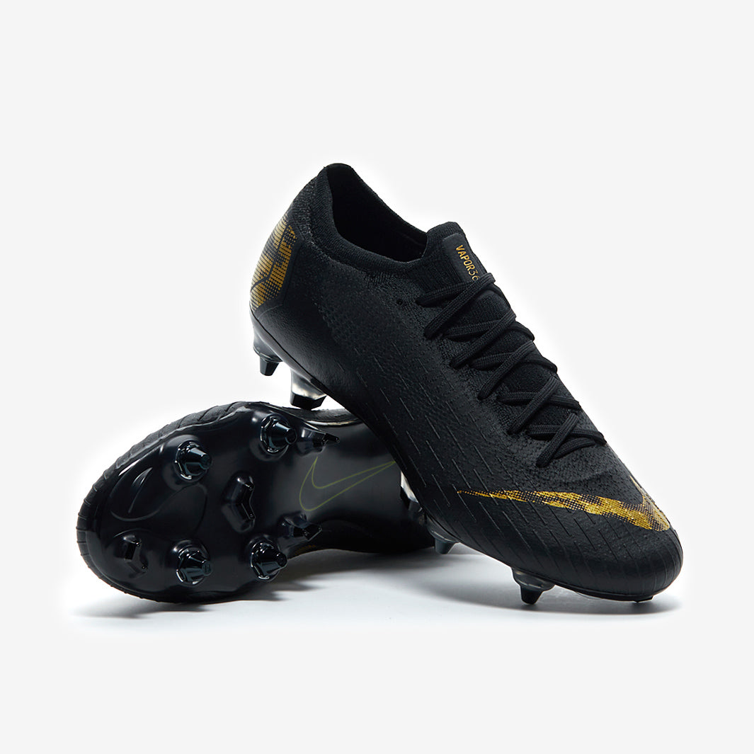 Nike Mercurial Vapor XII Elite SG-PRO AC - Negro/Oro Metalizado