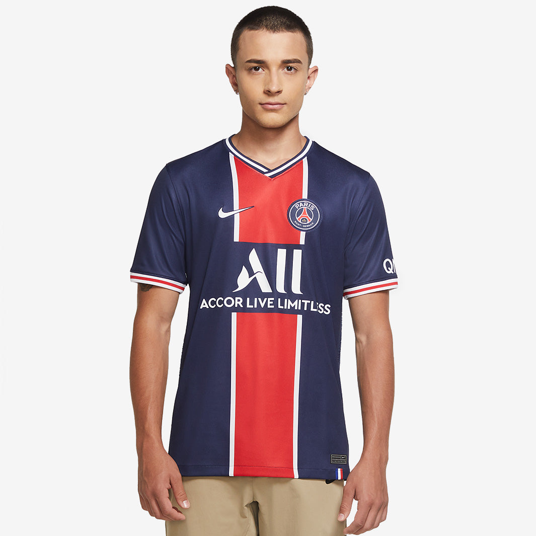 Nike Paris Saint-Germain 20/21 Home Stadium SS Shirt - Midnight