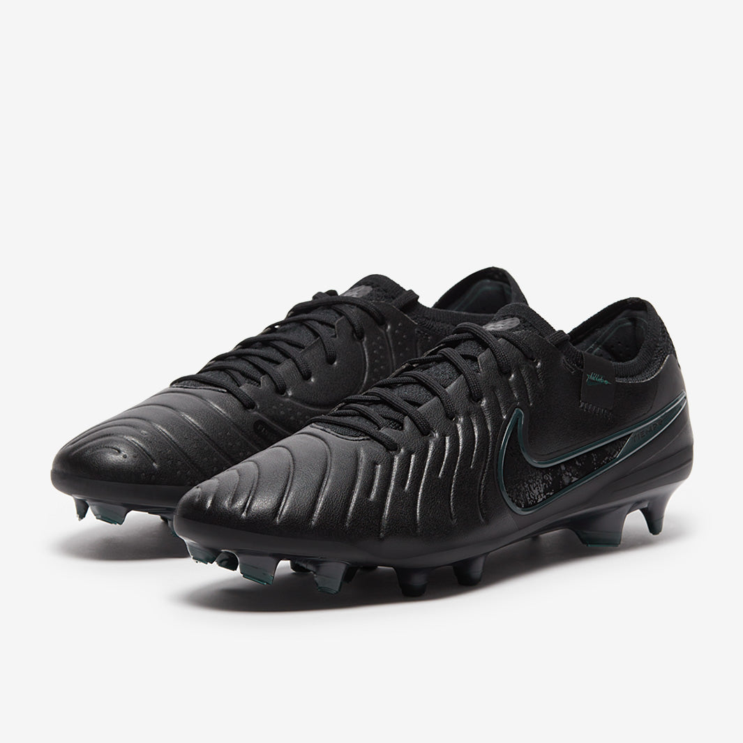 Nike Tiempo Legend X Elite FG - Negro/Negro/Jungla - Botas para hombre