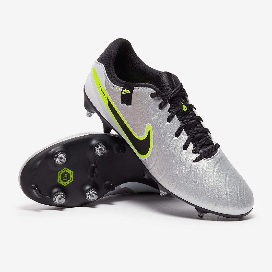 Nike Tiempo Legend X Academy SG-Pro Anti-Clog - Plateado