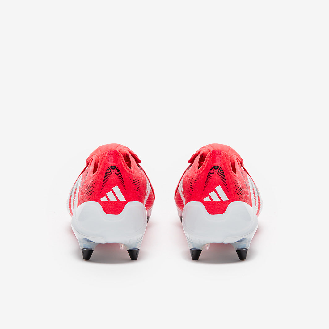 adidas Predator Elite Tongue SG - Rojo Lúcido/Blanco/Negro - Botas