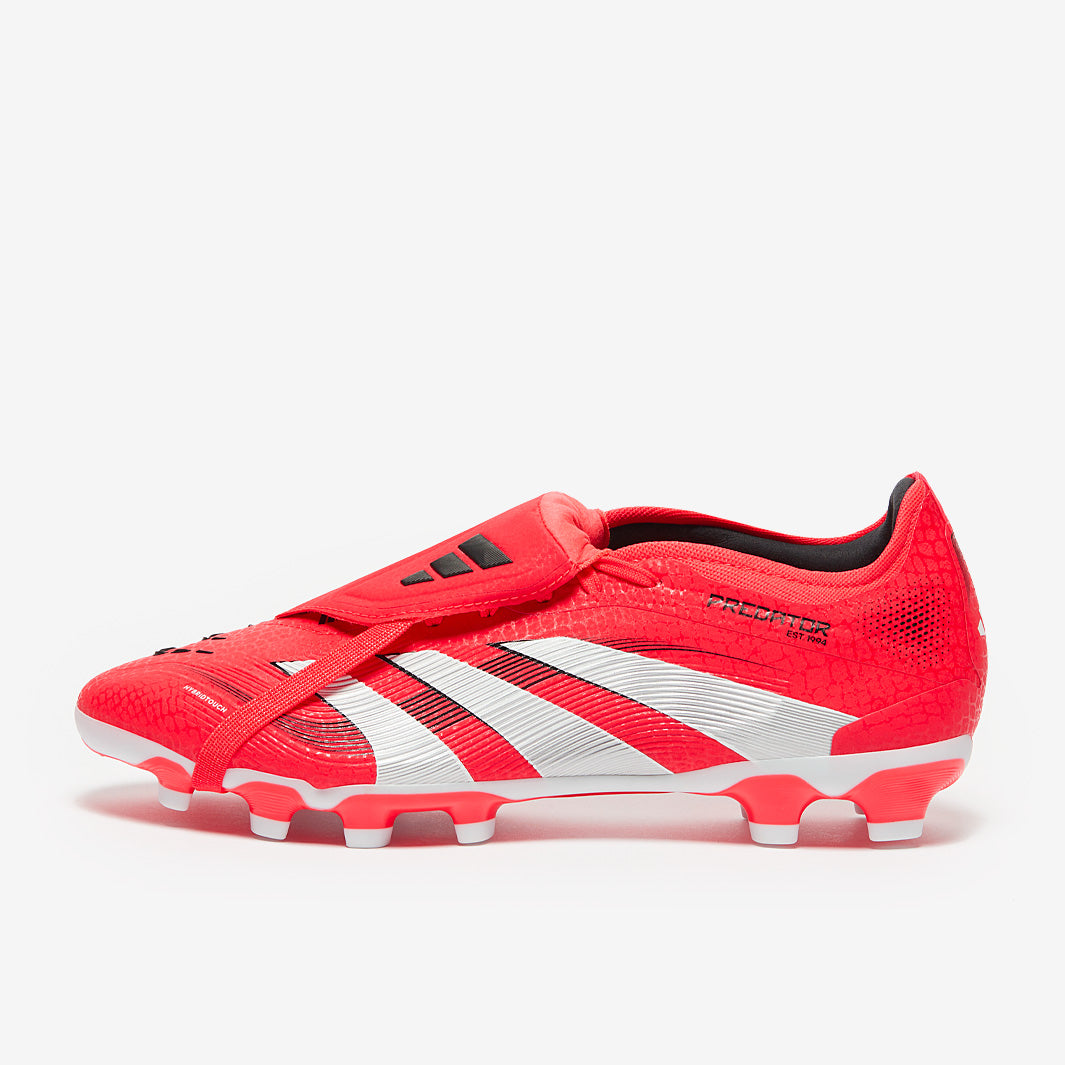 adidas Predator Pro Tongue MG - Rojo Lúcido/Blanco/Negro - Botas