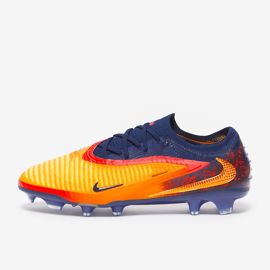 Nike Phantom 6 Elite Low x Haaland FG - Láser Naranja/Lemon Venom