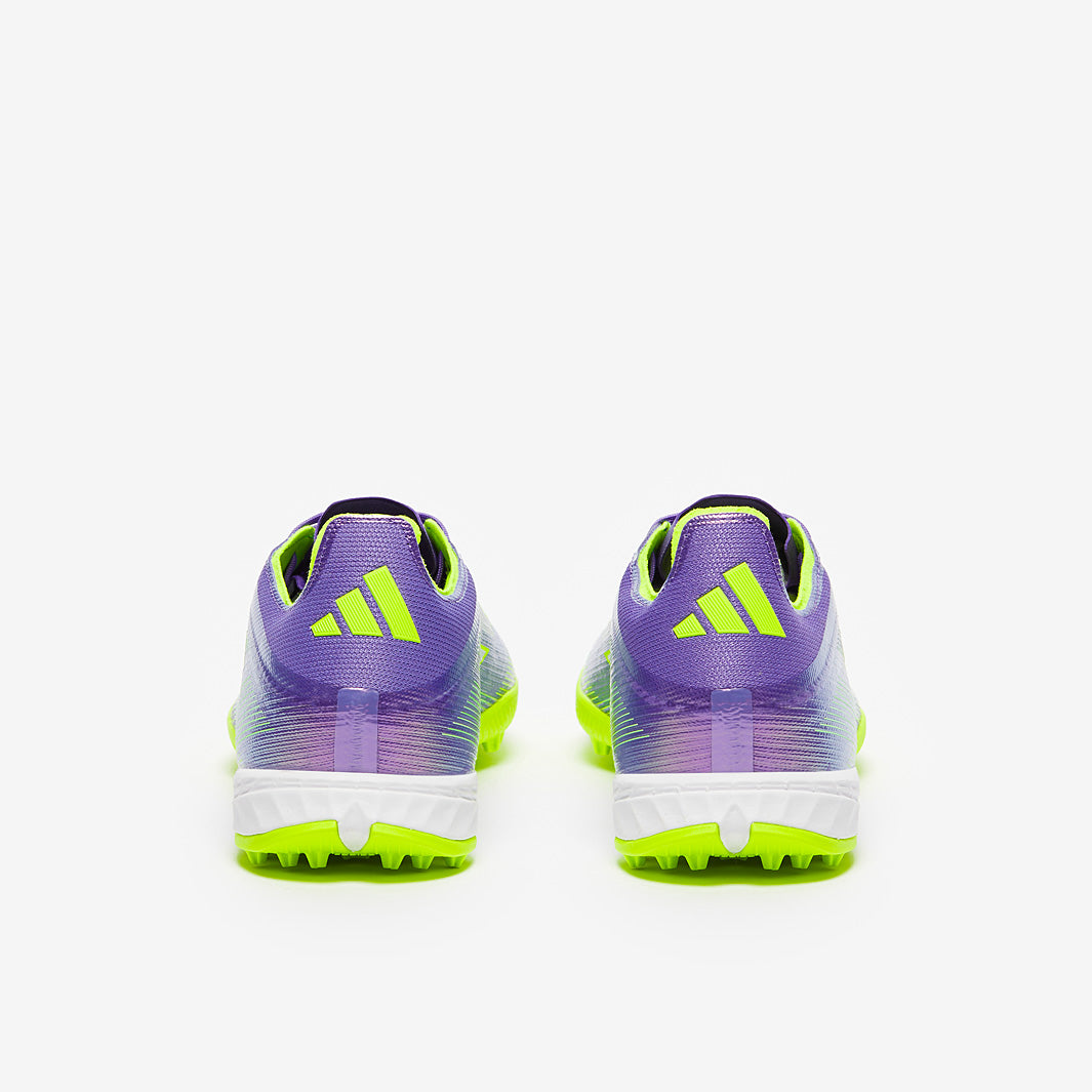 adidas F50 Pro TF - Morado Rush/Ftwr Blanco/Limón Lúcido - Botas
