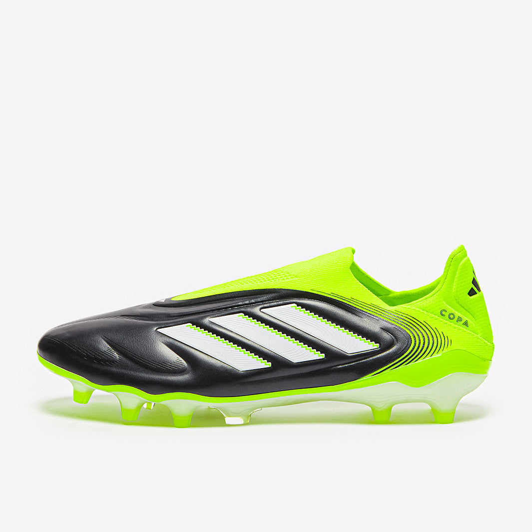 adidas Copa Pure III Elite Sin Cordones FG - Negro/Ftwr Blanco