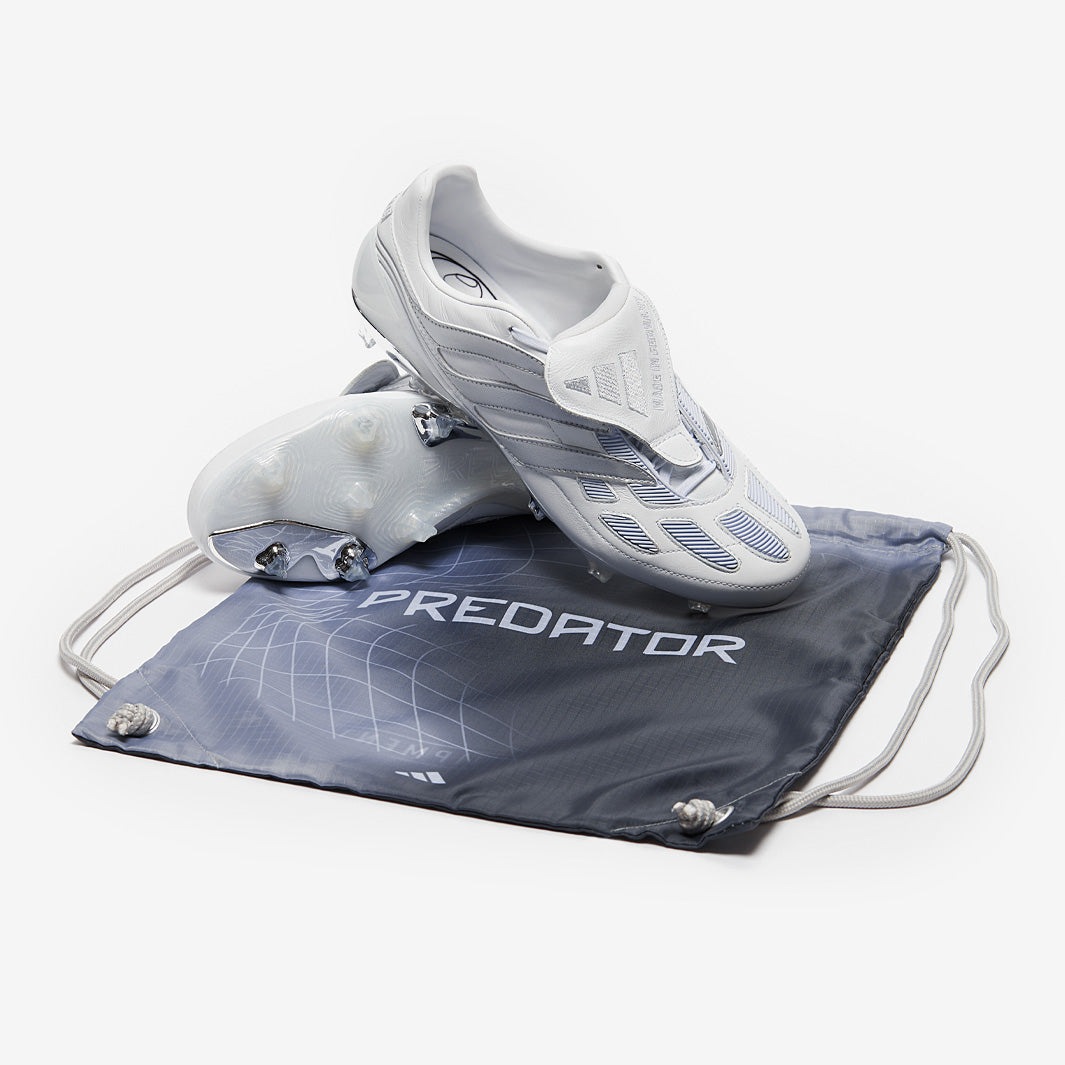 adidas Predator Precision Elite FG - Ftwr Blanco/Plateado Met