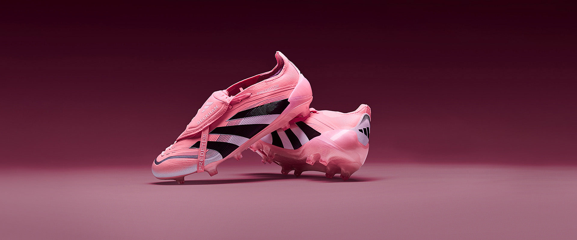 adidas Predator Elite Tongue x Beckham FG - Beam Rosa/Negro/Ftwr