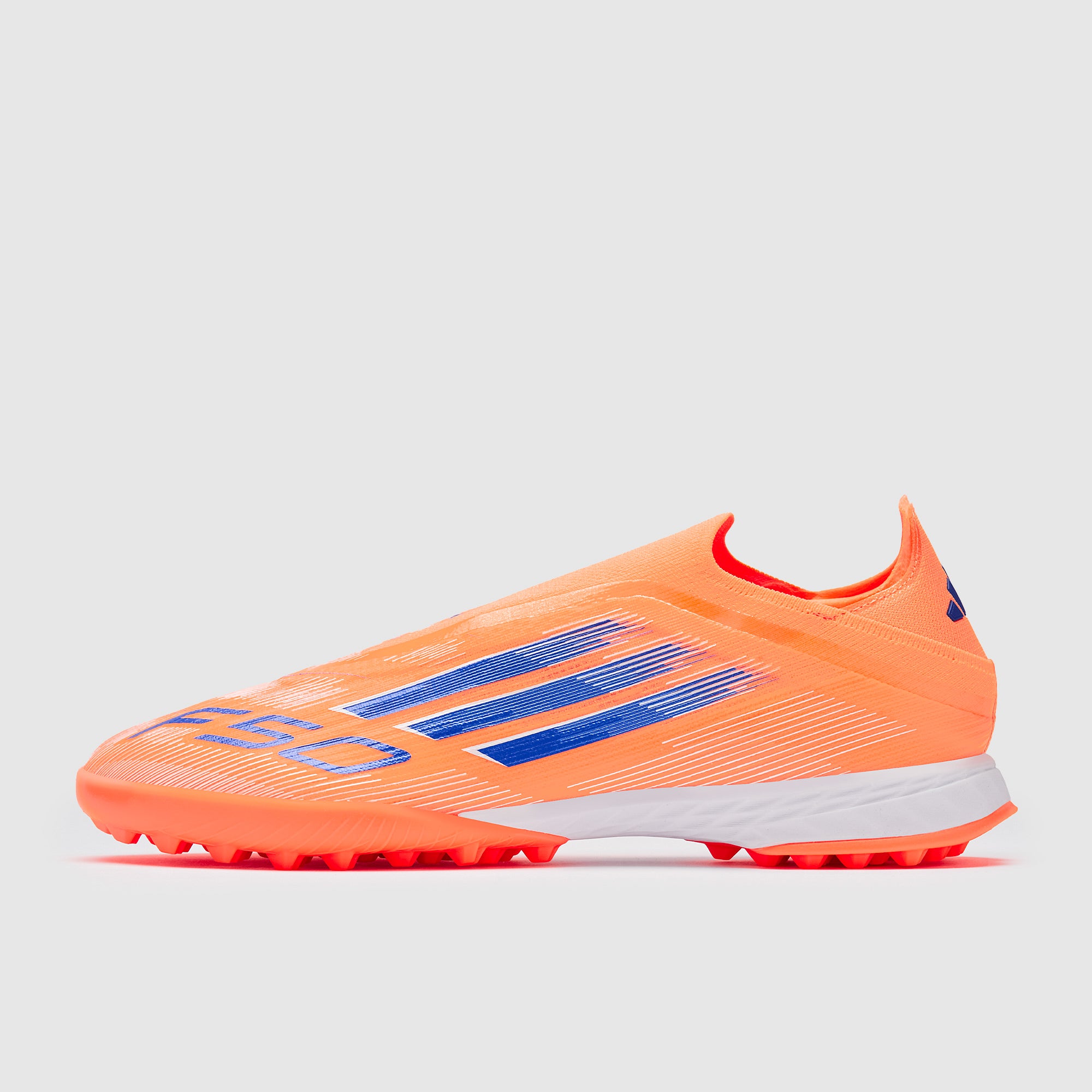 adidas F50 Pro Sin Cordones TF - Beam Naranja/Azul Lúcido/Ftwr