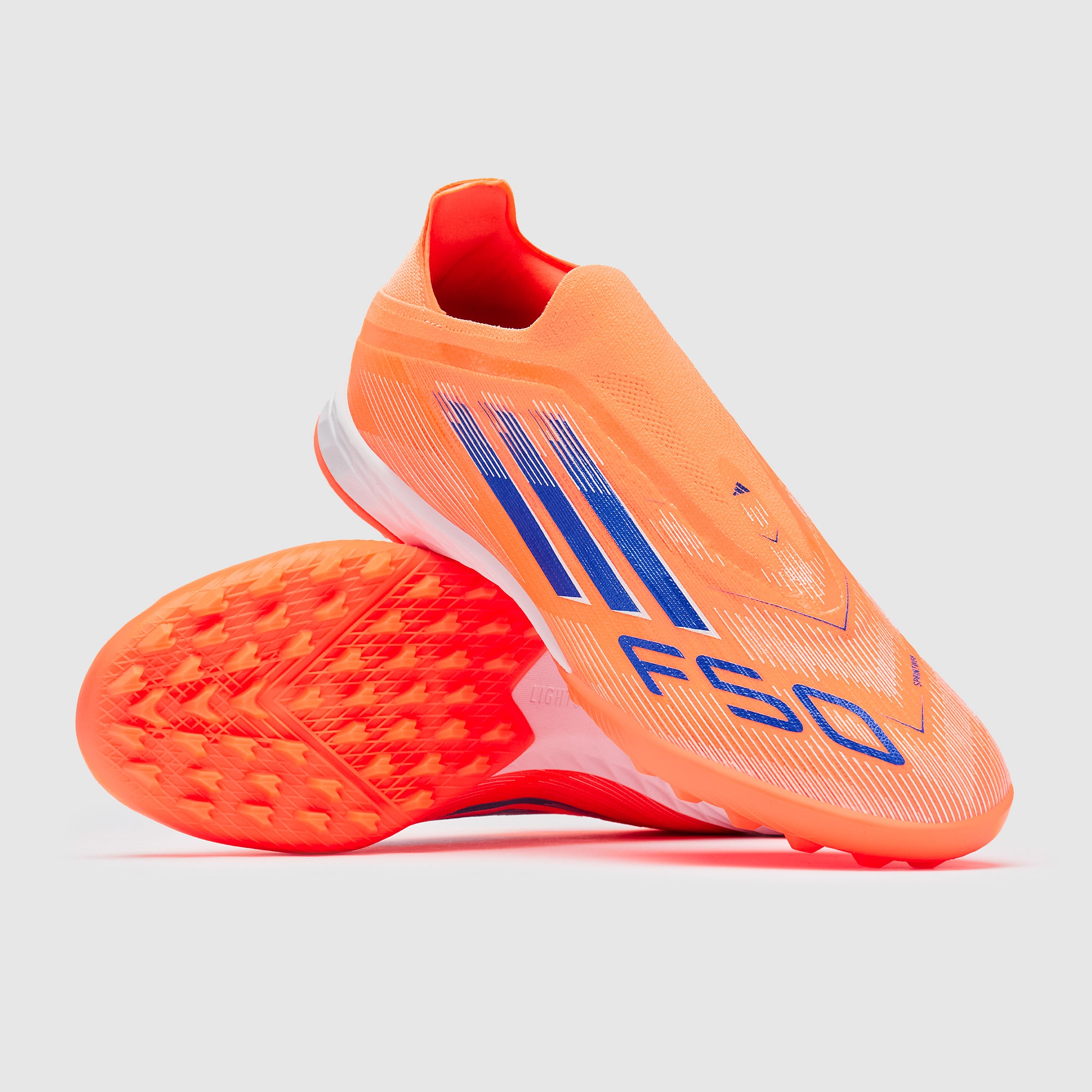 adidas F50 Pro Sin Cordones TF - Beam Naranja/Azul Lúcido/Ftwr