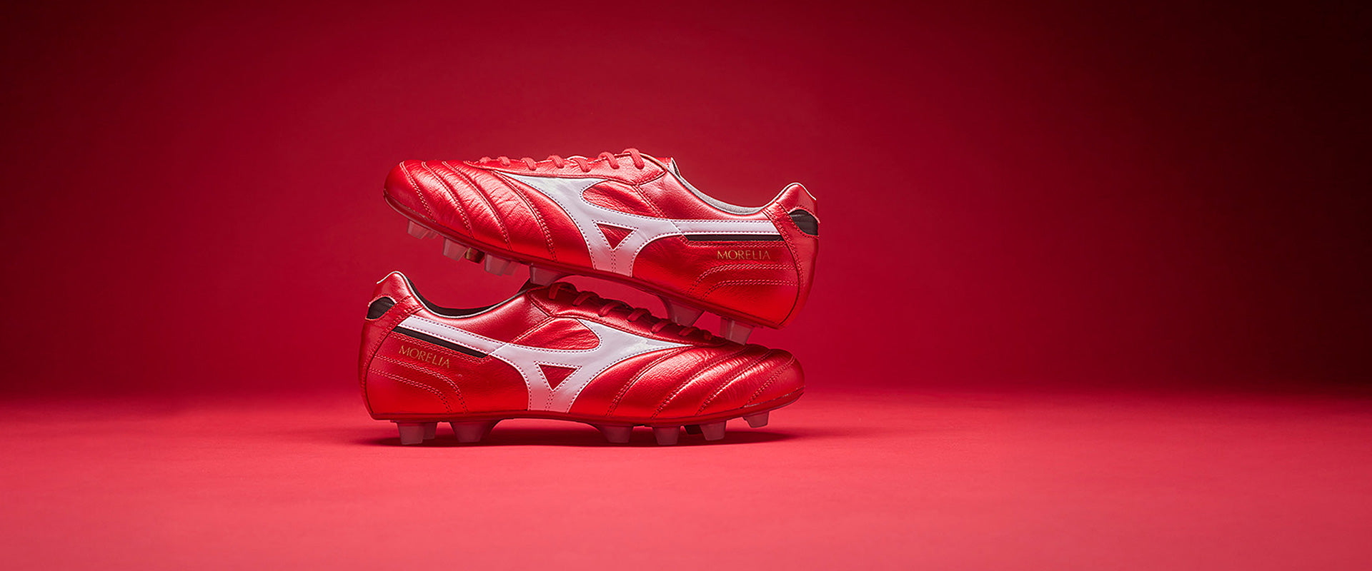 Mizuno Morelia II Made in Japan FG - Morelia 40th Rojo/Blanco