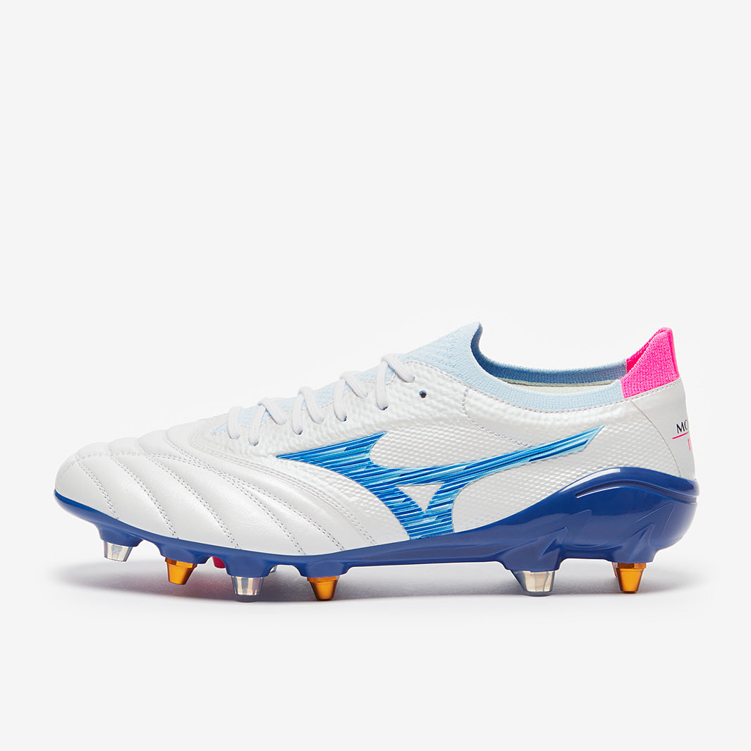 Mizuno Morelia Neo IV Beta Made in Japan Mix SG - Blanco/Tanager
