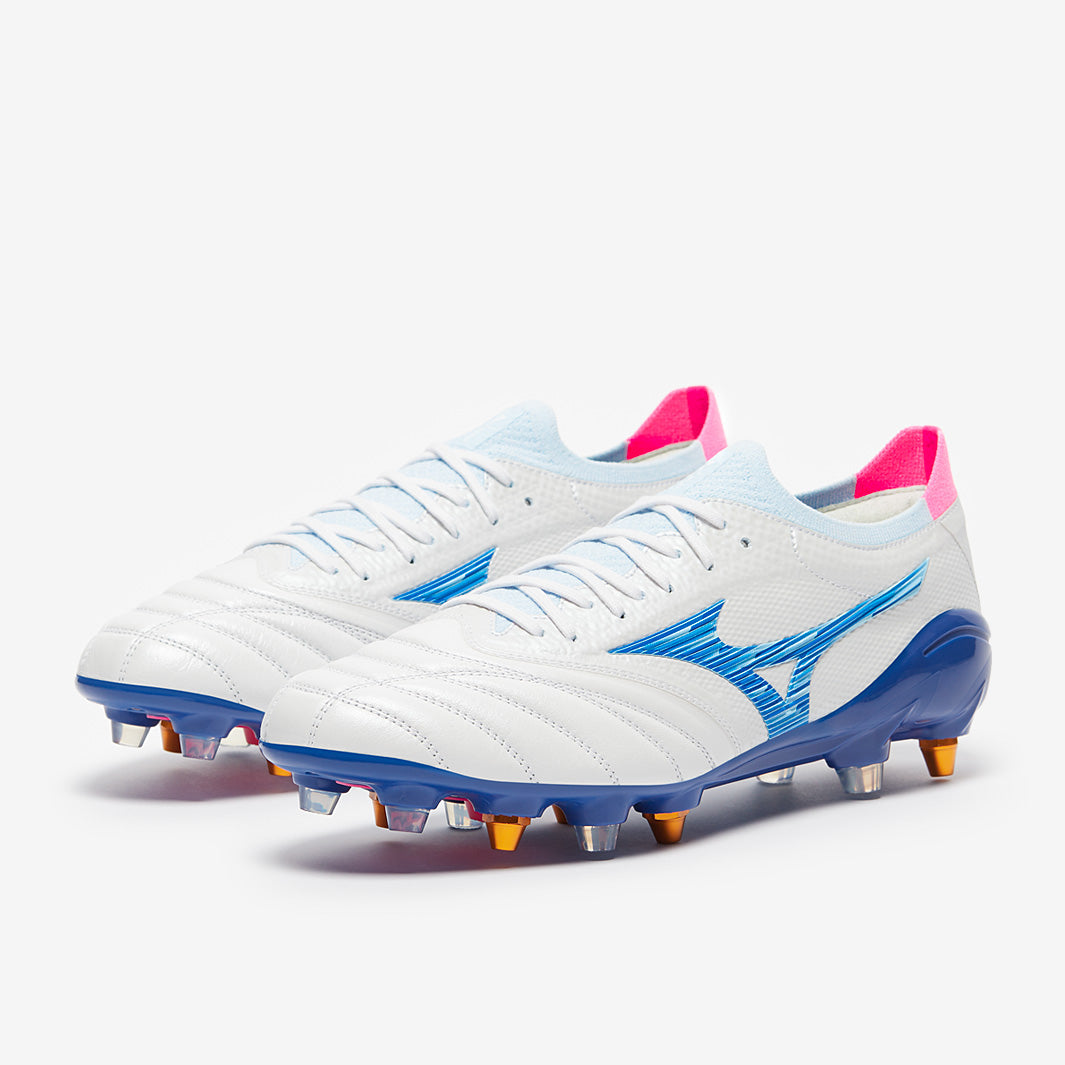 s*様 Mizuno Morelia Neo IV Japan 27.5cmモレ Mizuno Morelia Neo IV Beta Made in Japan Mix SG - Blanco/Tanager