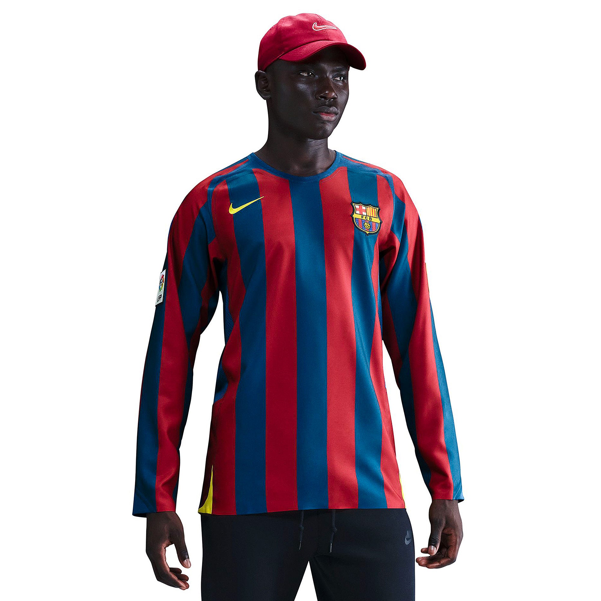 Camiseta Nike FC Barcelona 2006 Reissue ML con Ronaldinho 10 - Gym