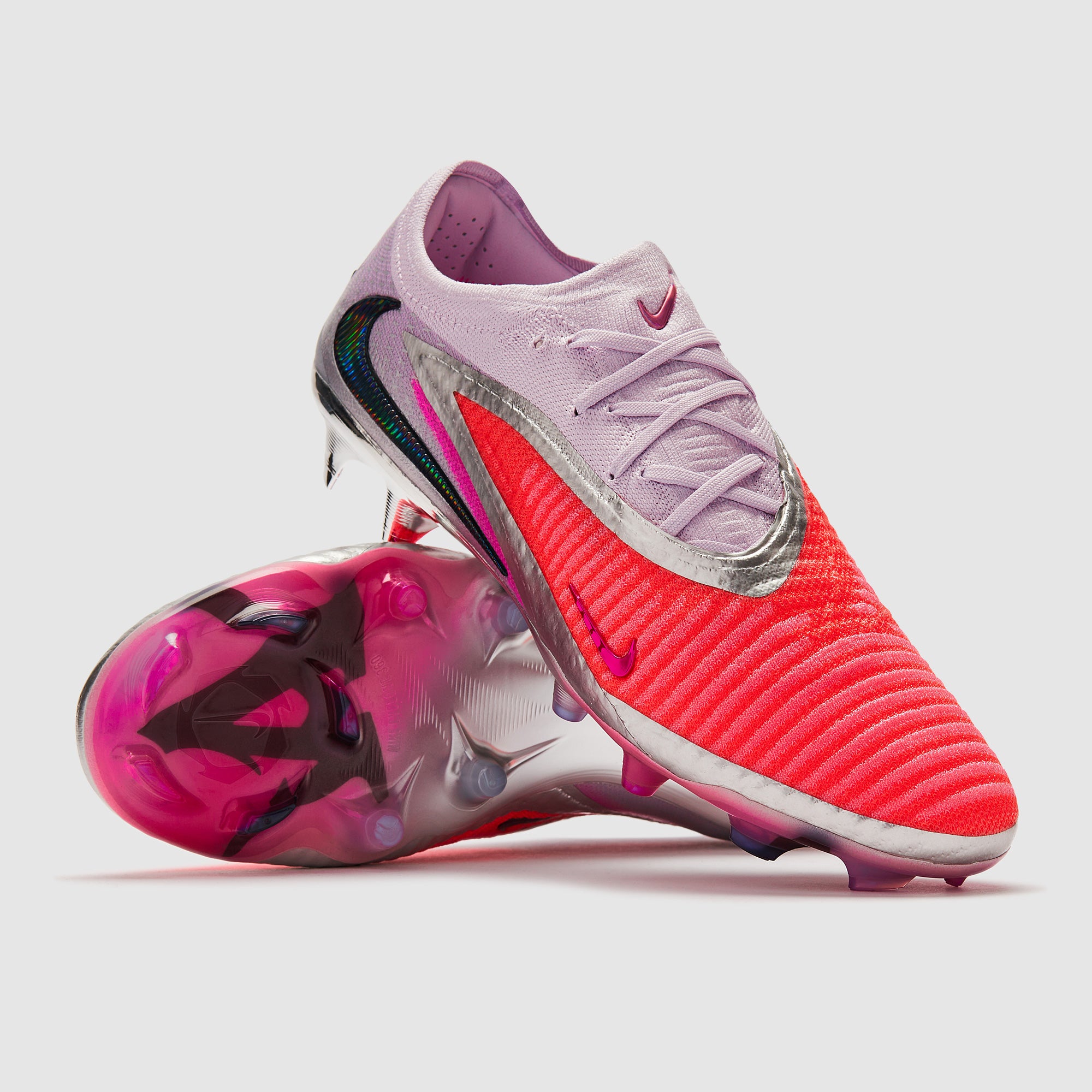 Nike Ghost 6 Low Elite x Alexia Putellas FG - Carmesí Vivo/Negro