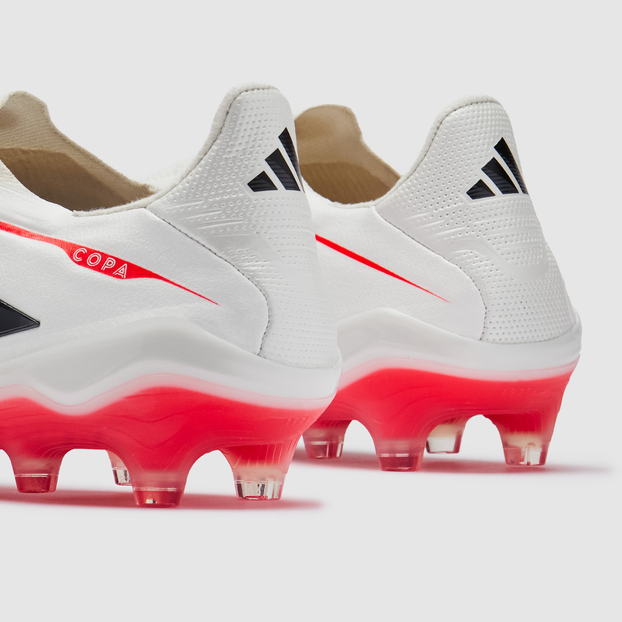 adidas Copa Pure IV Elite Sin Cordones FG - Zero Met./Negro/Rojo