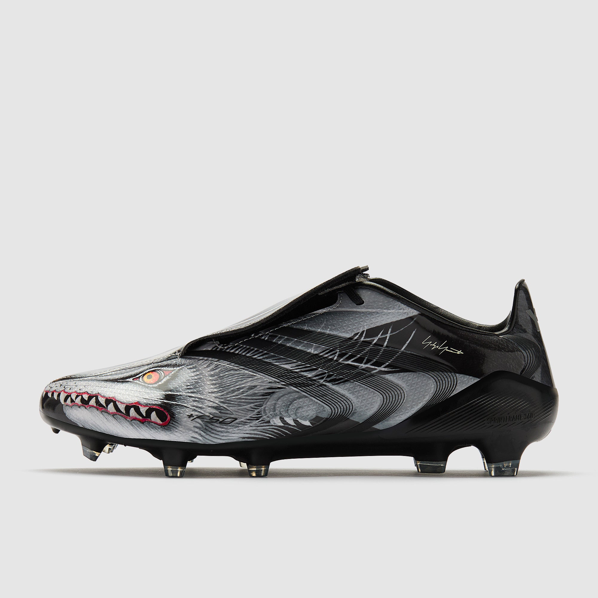 adidas F50 Tunit x Y-3 FG - Plateado Met./Negro/Gris Three - Botas