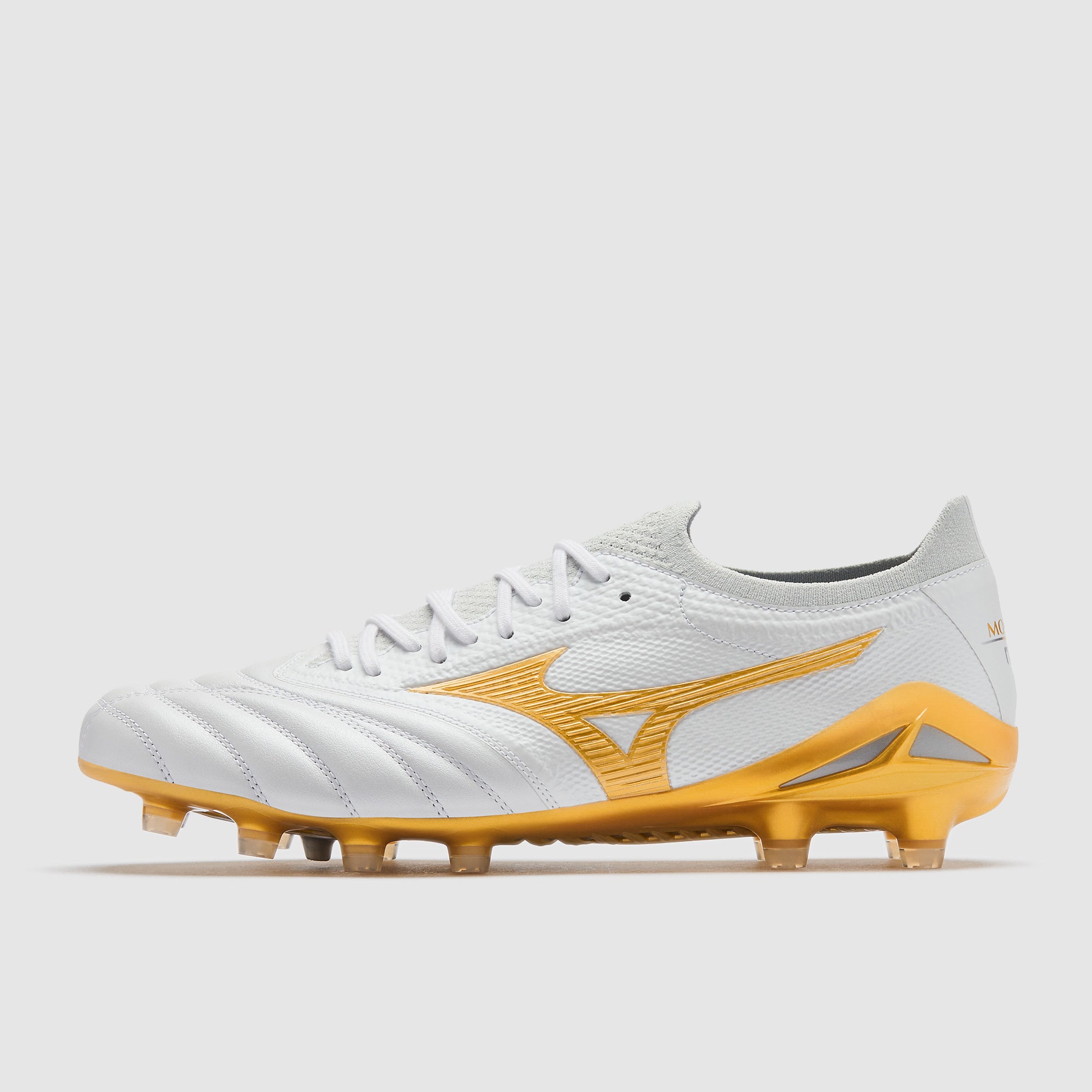 Mizuno Morelia Neo IV Beta Made In Japan FG - Blanco/MP Dorado