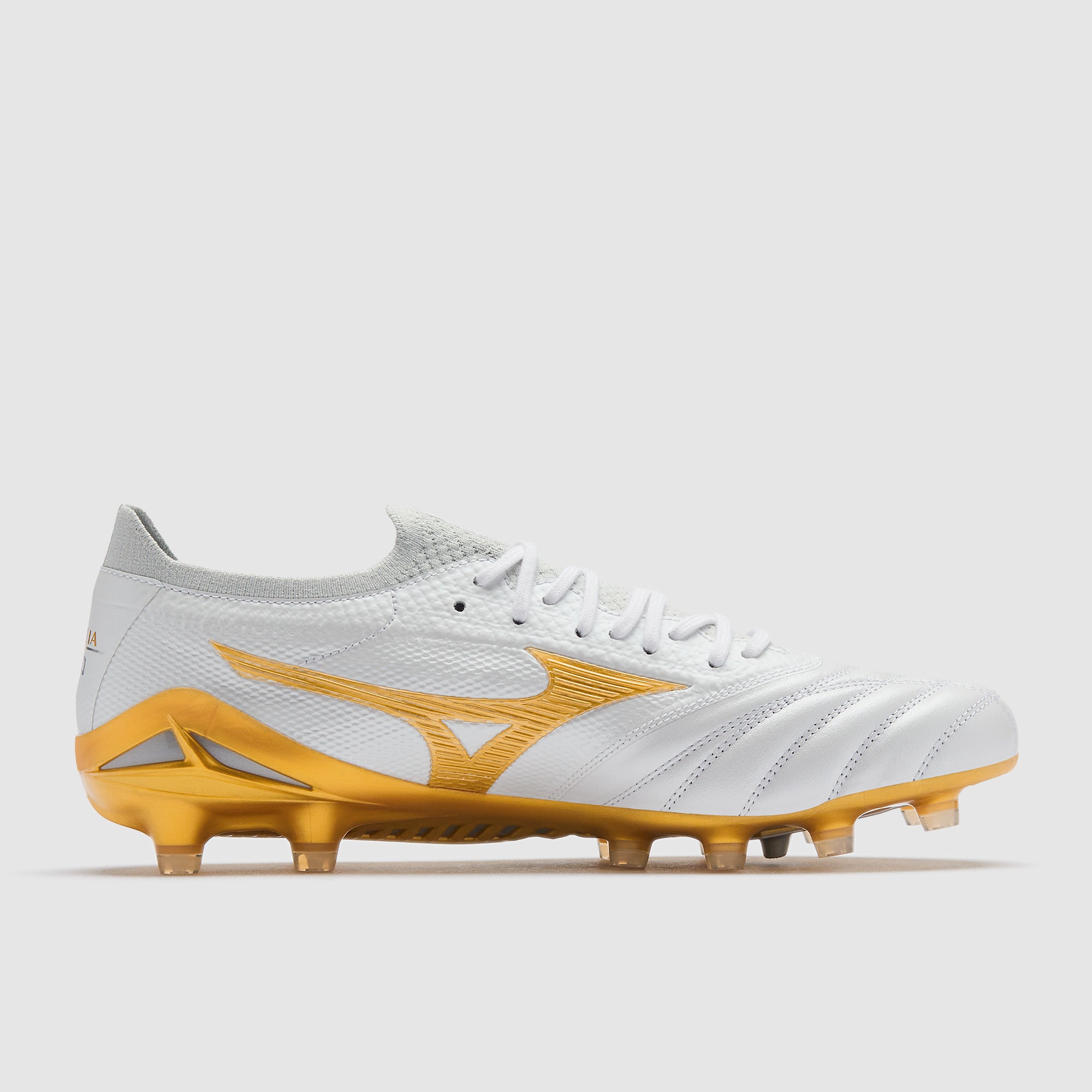 Mizuno Morelia Neo IV Beta Made In Japan FG - Blanco/MP Dorado