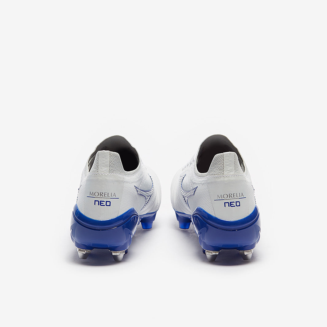 Mizuno Morelia Neo III ß Japan SG-Pro - White/Reflex Blue/Cool